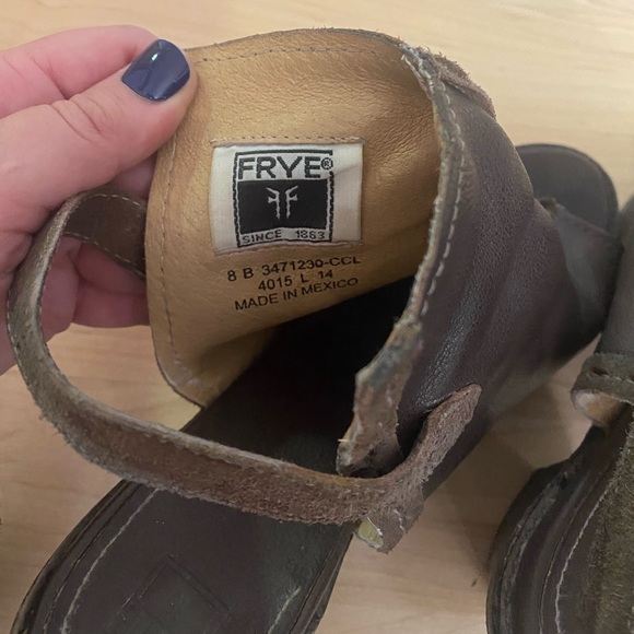 Frye leather slides - Picture 7 of 7